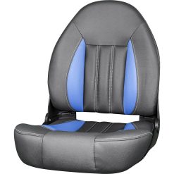 Tempress ProBax High-Back bootstoel Charcoal/Blue/Carbon