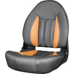 Tempress ProBax High-Back bootstoel Charcoal/Orange/Carbon