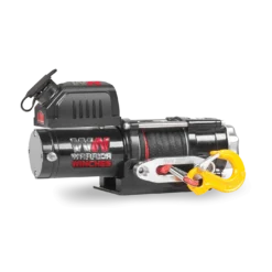 Warrior Ninja 3500 elektrische lier met synthetisch touw 12V
