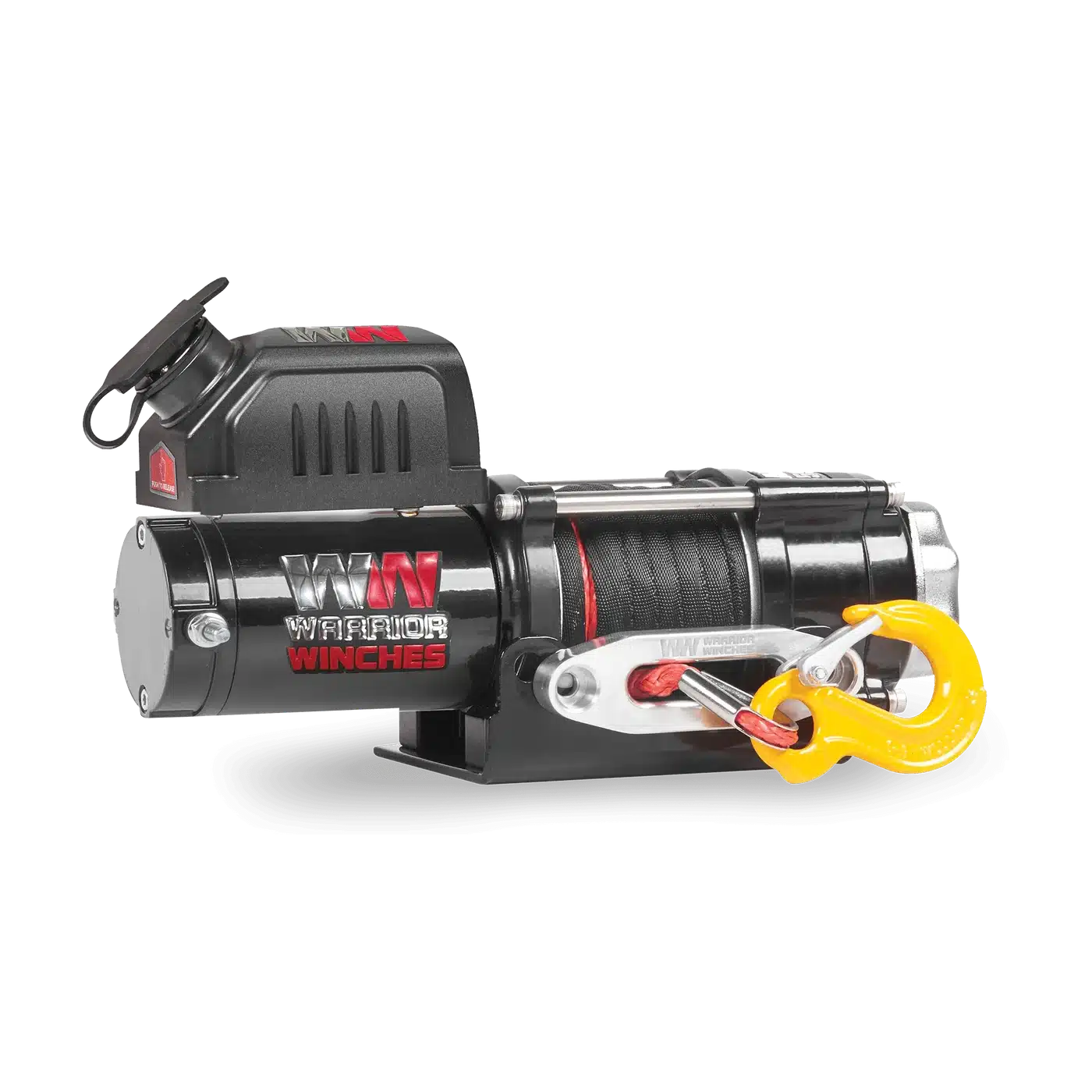 Warrior Ninja 3500 elektrische lier met synthetisch touw 12V