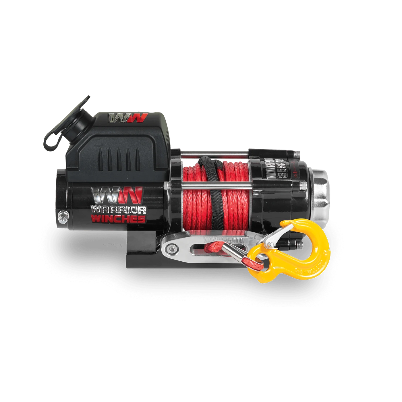 Warrior Ninja 3500 elektrische lier met synthetisch touw 12V - Afbeelding 2