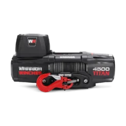 Warrior Titan 4500 elektrische lier met synthetisch touw 12V - Afbeelding 2