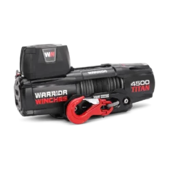 Warrior Titan 4500 elektrische lier met synthetisch touw 12V