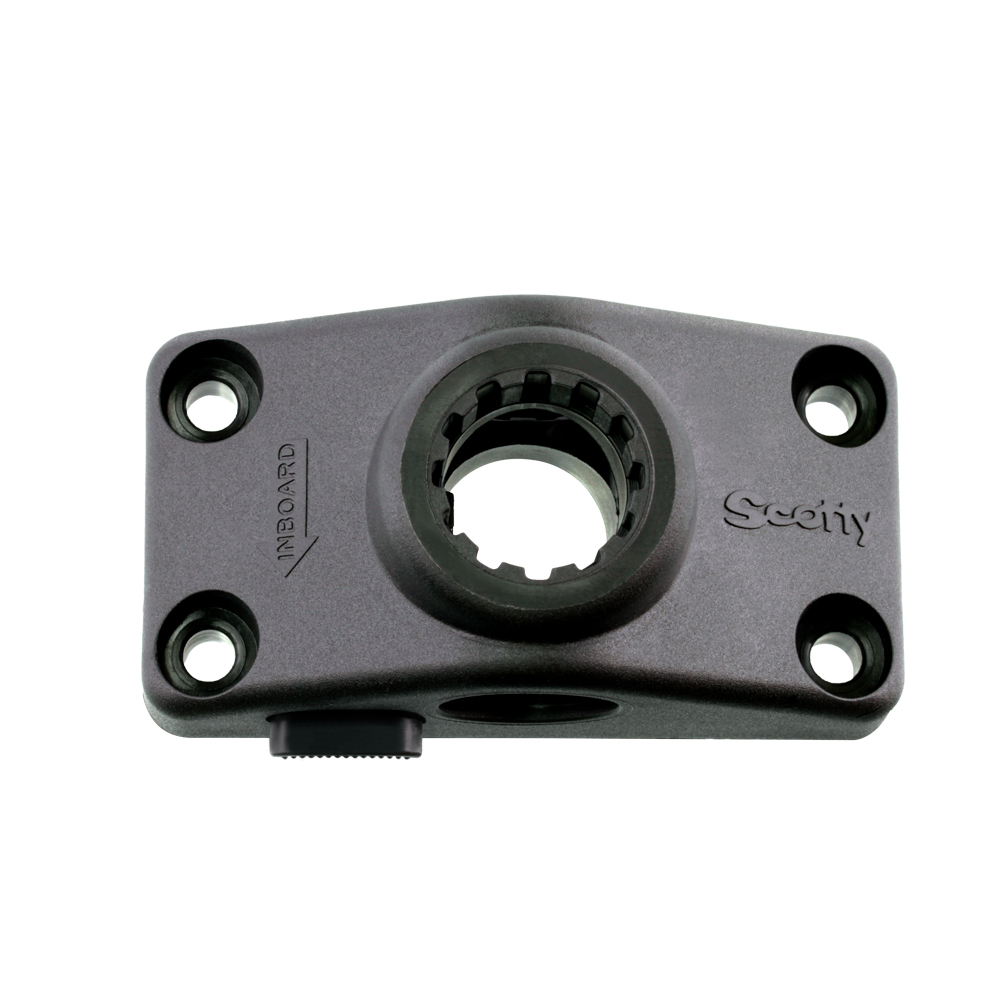 Scotty 241L-BK side or deck mounting bracket lock