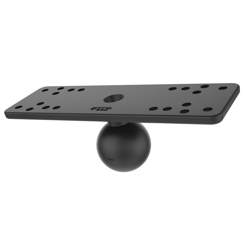 RAM-111BU Aluminium universele fishfinder montageplaat C-kogel