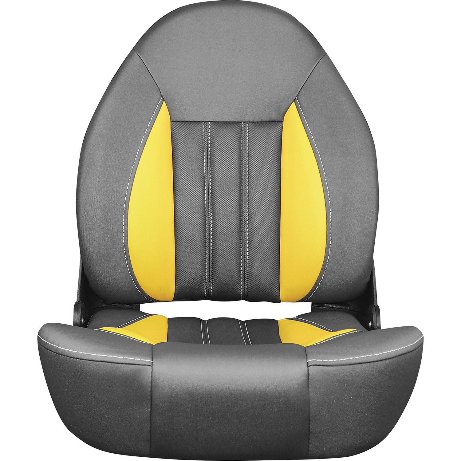 Tempress ProBax High-Back bootstoel Charcoal/Yellow/Carbon - Afbeelding 2