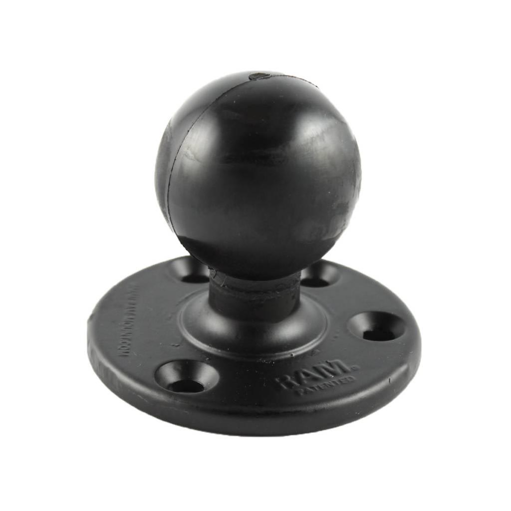 RAM-D-202U Aluminium ronde montage base D-kogel