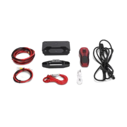 Warrior Titan 3500 elektrische lier met synthetisch touw 12V - Afbeelding 4